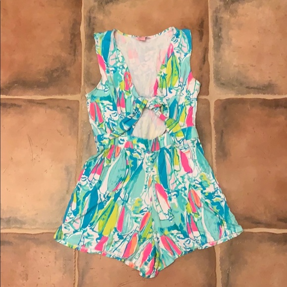 Lilly Pulitzer Dresses & Skirts - Lilly Pulitzer romper medium